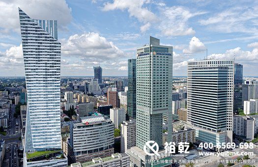 智能化集成系統(tǒng)，大型建筑，自動化管理，節(jié)能增效，科技感